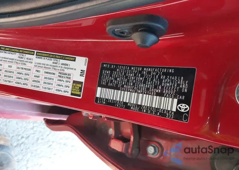 2021 Toyota Corolla Le из США, поврежденный, VIN 5YFEPMAE2MP241489